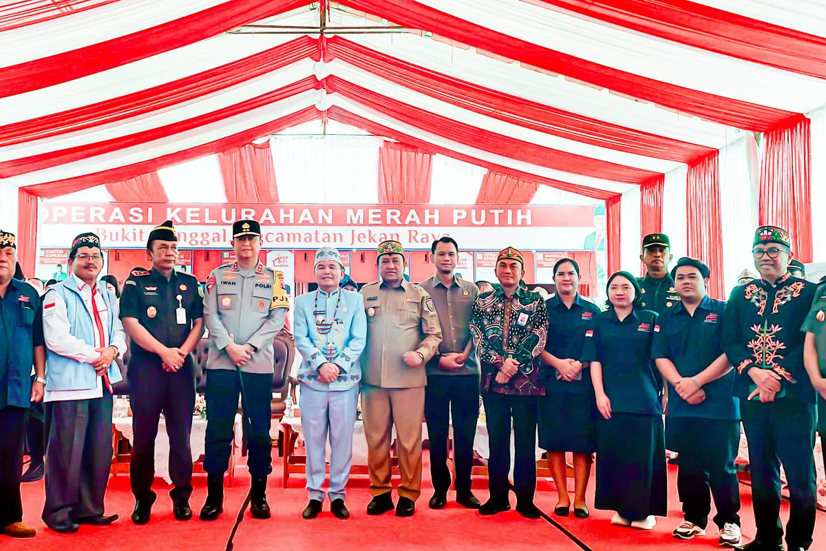 Koperasi Merah Putih Bukit Tunggal Diresmikan, Gubernur Kalteng Tegaskan Komitmen Bangun Ekonomi Rakyat
