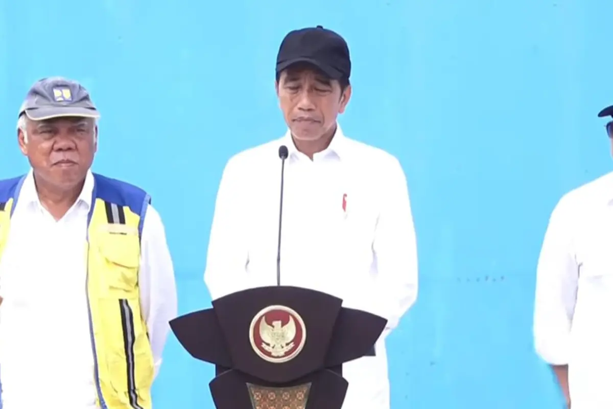 Jokowi Resmikan SPAM di Lampung Senilai Rp1,38 Triliun