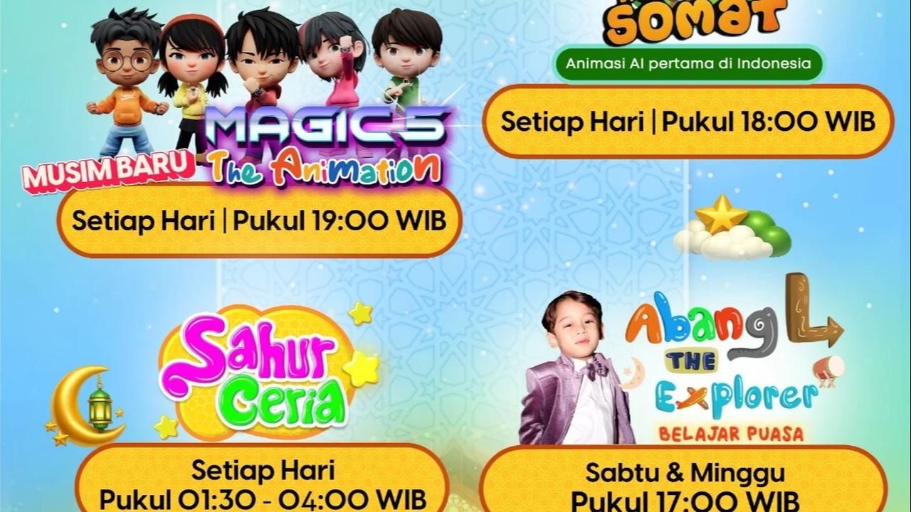 ramadan penuh berkah indosiar dan ramadan ceria mentari tv
