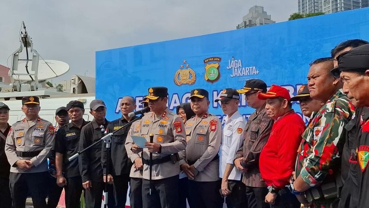Polda Metro Jaya Kerahkan 10.000 Personel Gabungan untuk Jaga Jakarta Jelang Ramadhan 1447 H