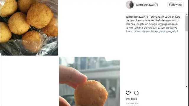 Sahrul Gunawan (Foto: Instagram)