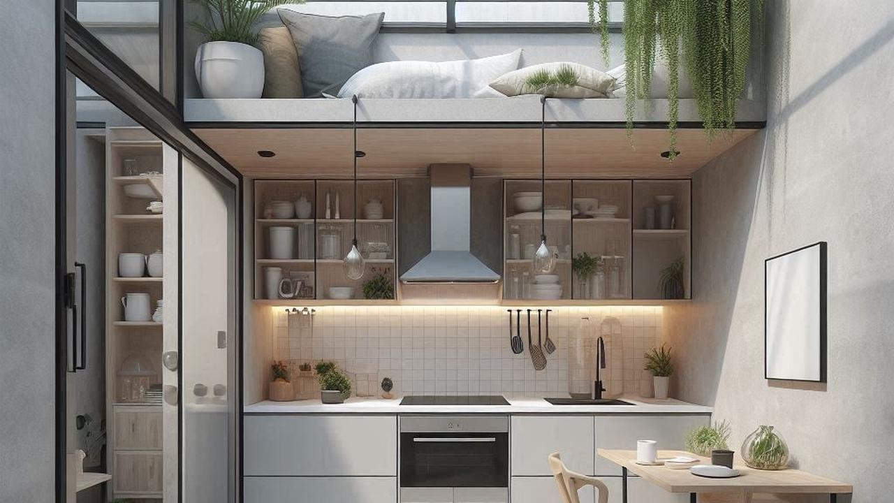 Desain Dapur Minimalis Terbuka