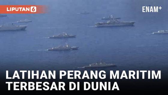VIDEO: 29 Negara Gelar Latihan Perang Maritim Terbesar