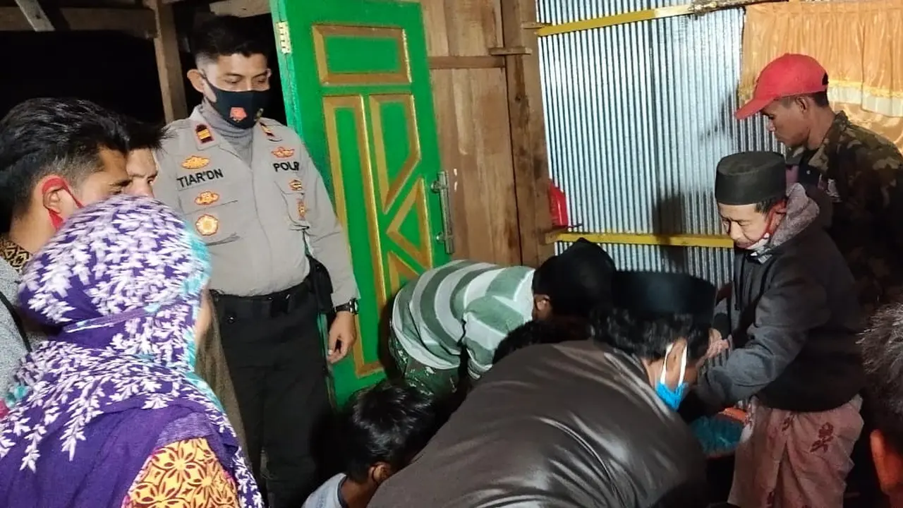 Pria jeneponto nekat akhiri hidup karena himpitan ekonomi (Dok: Polisi)