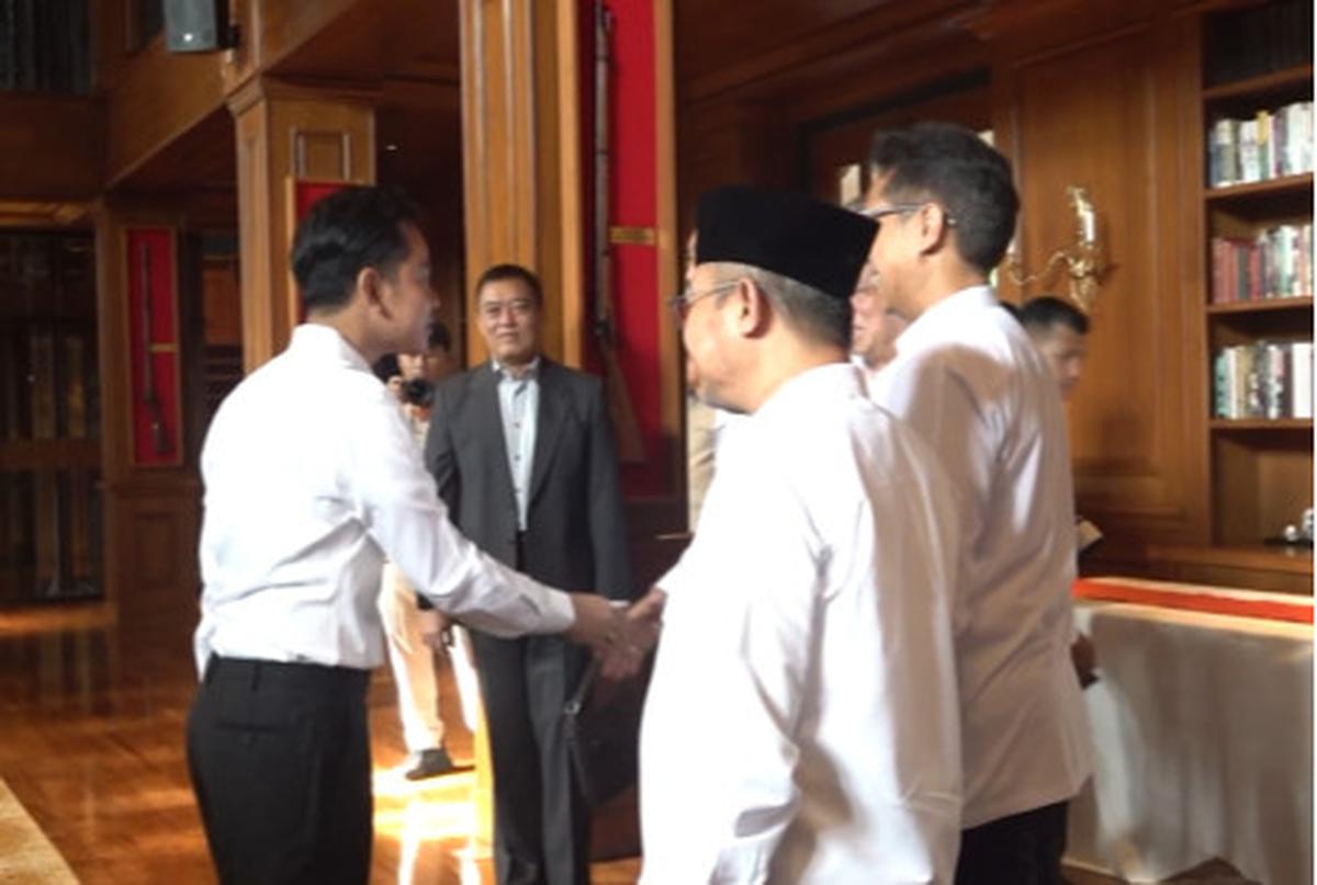 Gibran Rakabuming di Hambalang