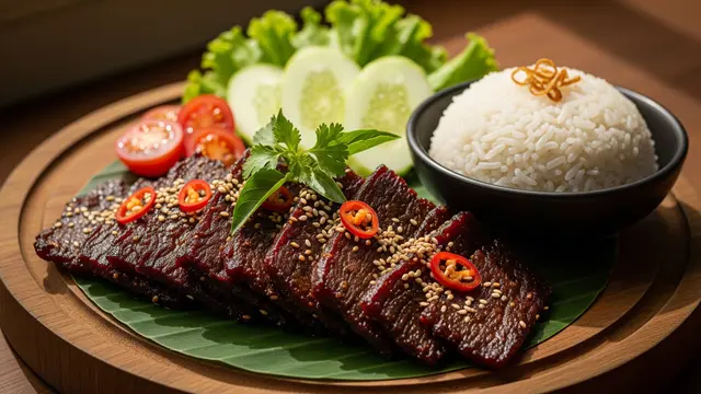 Dendeng Sapi Kering Manis