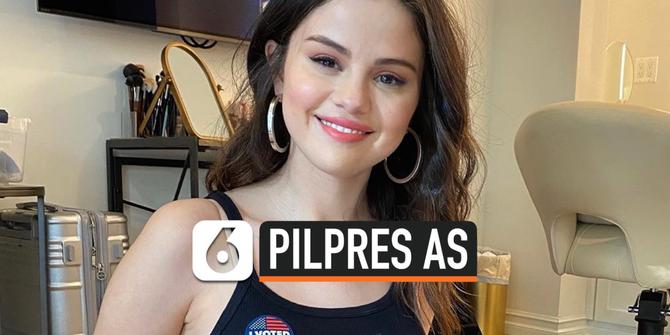 VIDEO: Deretan Selebritas Dunia Pamer Foto Usai Ikut Pilpres AS