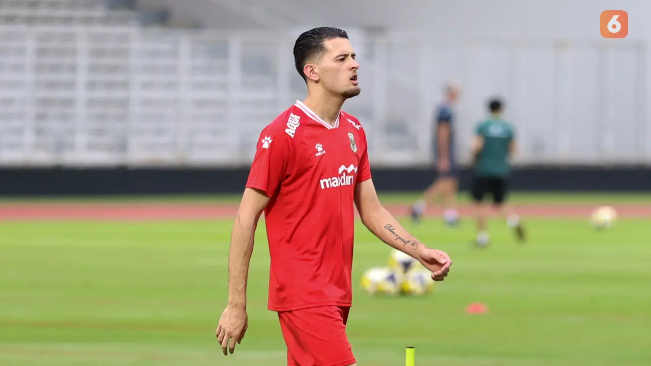Foto: Skuad Lengkap, Timnas Indonesia Jalani Persiapan Terakhir Jelang FIFA Series 2026 Melawan St Kitts and Nevis