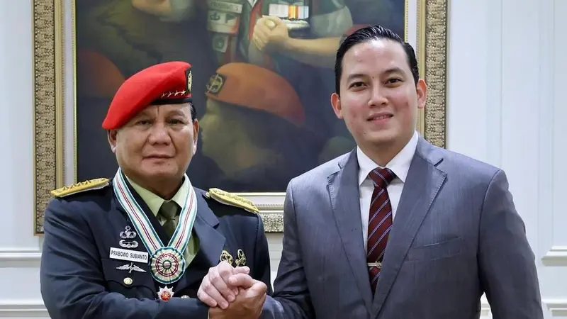 Prabowo Subianto (kiri) bersama Rizky Irmansyah (Istimewa)