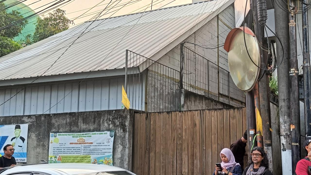 kondisi rumah duka suami najwa shihab