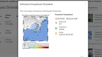 Sejumlah wilayah Indonesia pada hari ini, Selasa (13/2/2024) digetarkan lindu. Hingga pukul 19.30 WIB, setidaknya ada empat gempa hari ini terjadi di Bumi Pertiwi. (www.bmkg.go.id)