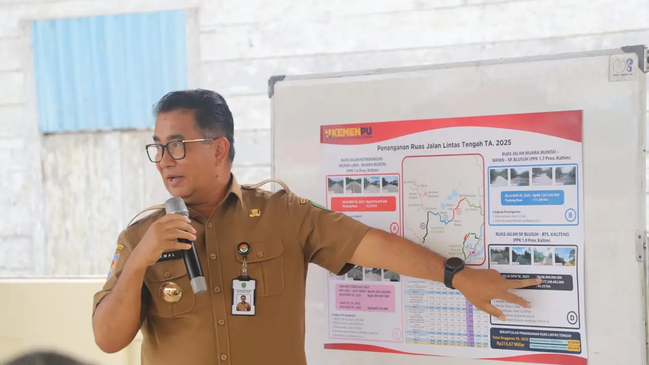 Temuan Pj Gubernur Kaltim Akmal Malik Saat Tinjau Ruas Jalan Nasional Kukar - Kubar