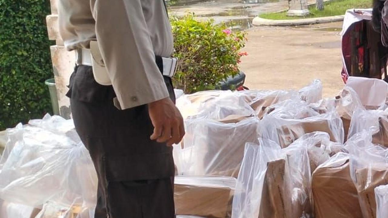 Polres Rohil Kawal Ketat Pergeseran Surat Suara Pemilu 2024 di Rohil