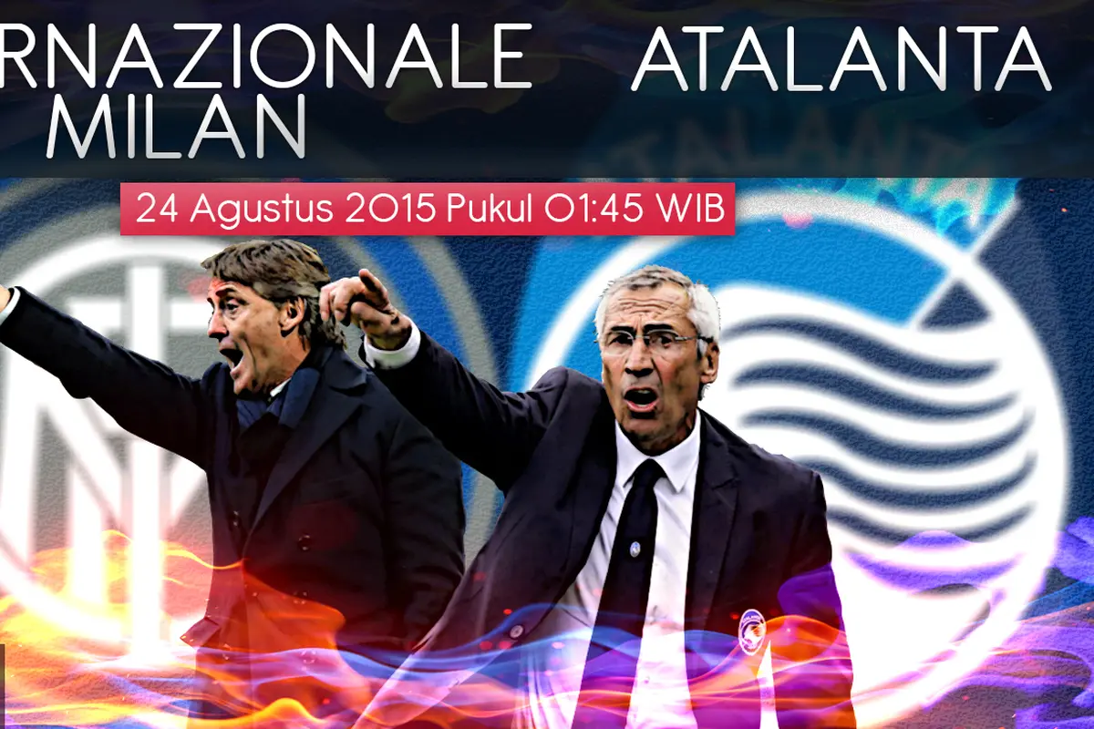 Inter Milan vs Atalanta (Bola.com/Samsul Hadi)