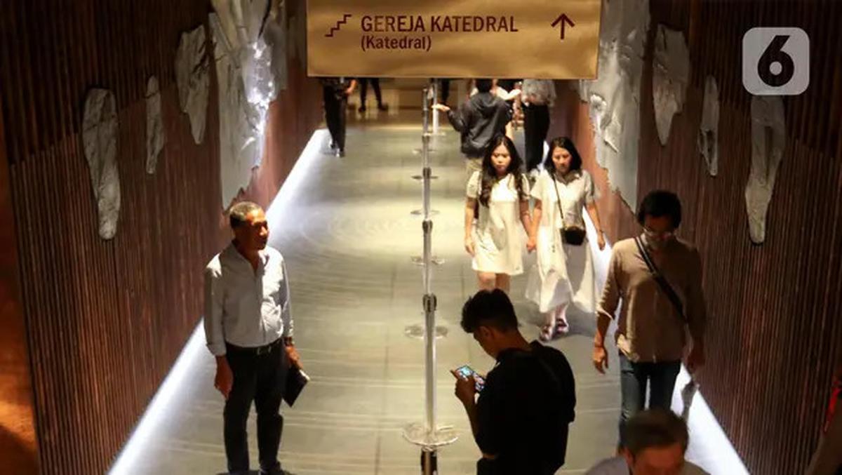 Jadi Simbol Harmoni, Terowongan Silaturahim Permudah Akses Jemaat Gereja Katedral Jakarta
