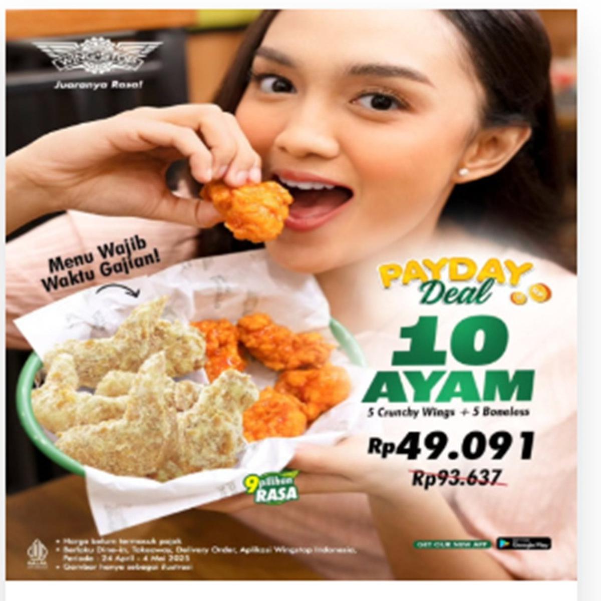 Promo Makanan saat Peringatan Hari Buruh 1 Mei