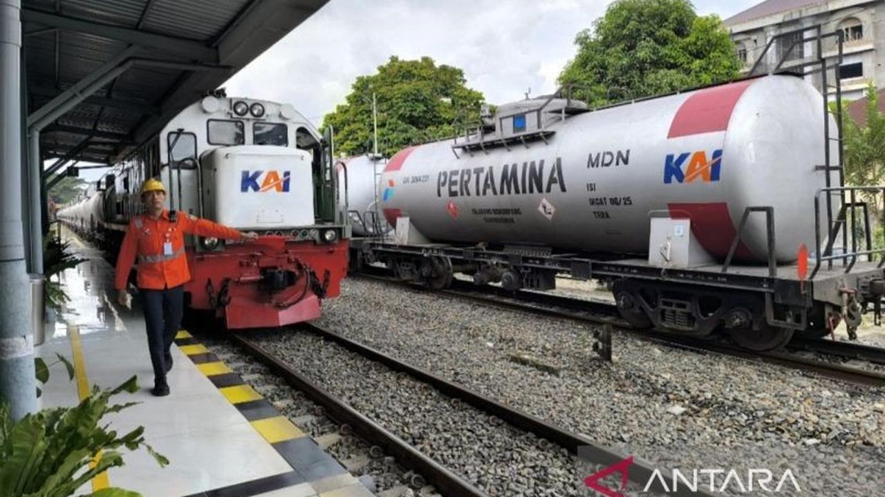 KAI Sumut Catat Angkutan Barang 683 Ribu Ton Sepanjang 2025, Sektor Energi Jadi Penopang Utama