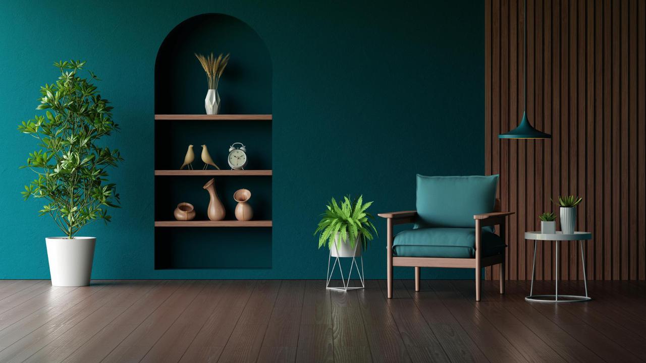 Cat Rumah Warna Deep Green