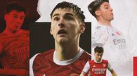 Arsenal - Kieran Tierney (Bola.com/Adreanus Titus)