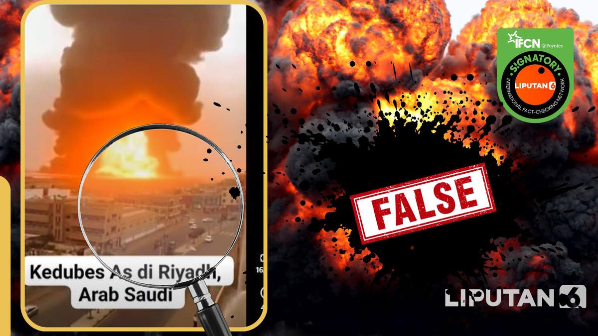 Cek Fakta: Tidak Benar Dalam Video Ini Keadaan Kedubes AS di Riyadh Arab Saudi