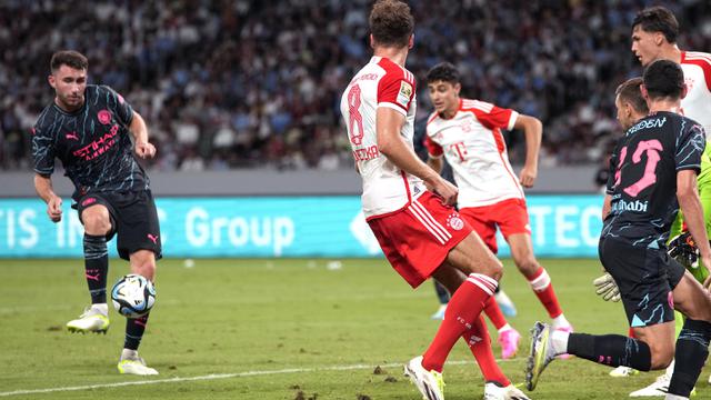 Foto: Aymeric Laporte Jadi Penentu Kemenangan Man City atas Bayern Munchen pada Laga Pramusim 2023 / 2024