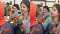 Viral Ketahuan Bawa Makeup ke Sekolah, Siswi Ini Alami Kejadian Tak Terduga. (Sumber: TikTok/heyitsecaw)