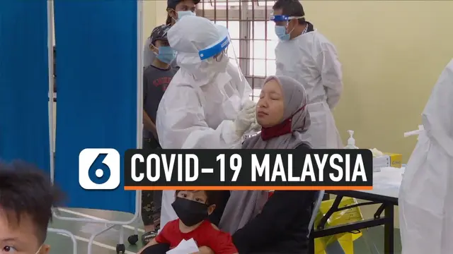VIDEO: Kasus Covid-19 di Malaysia Tembus Angka Setengah Juta