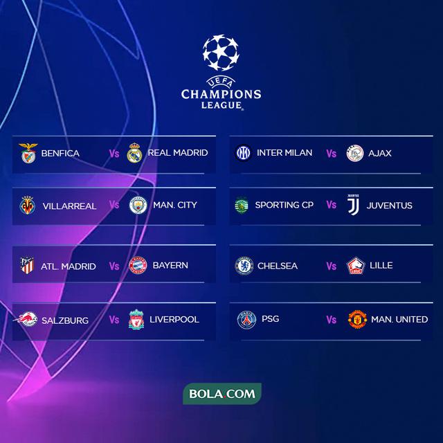 UEFA - Champions League 16 Besar