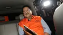 Pemilik PT Jasa Promix Nusantara dan PT Secilia Putri, Sibron Azis usai menjalani pemeriksaan di gedung KPK, Jakarta, Jumat (25/1). Sibron Azis resmi ditahan 20 hari kedepan terkait fee suap proyek infrastruktur Kabupaten Mesuji. (merdeka.com/Dwi Narwoko)