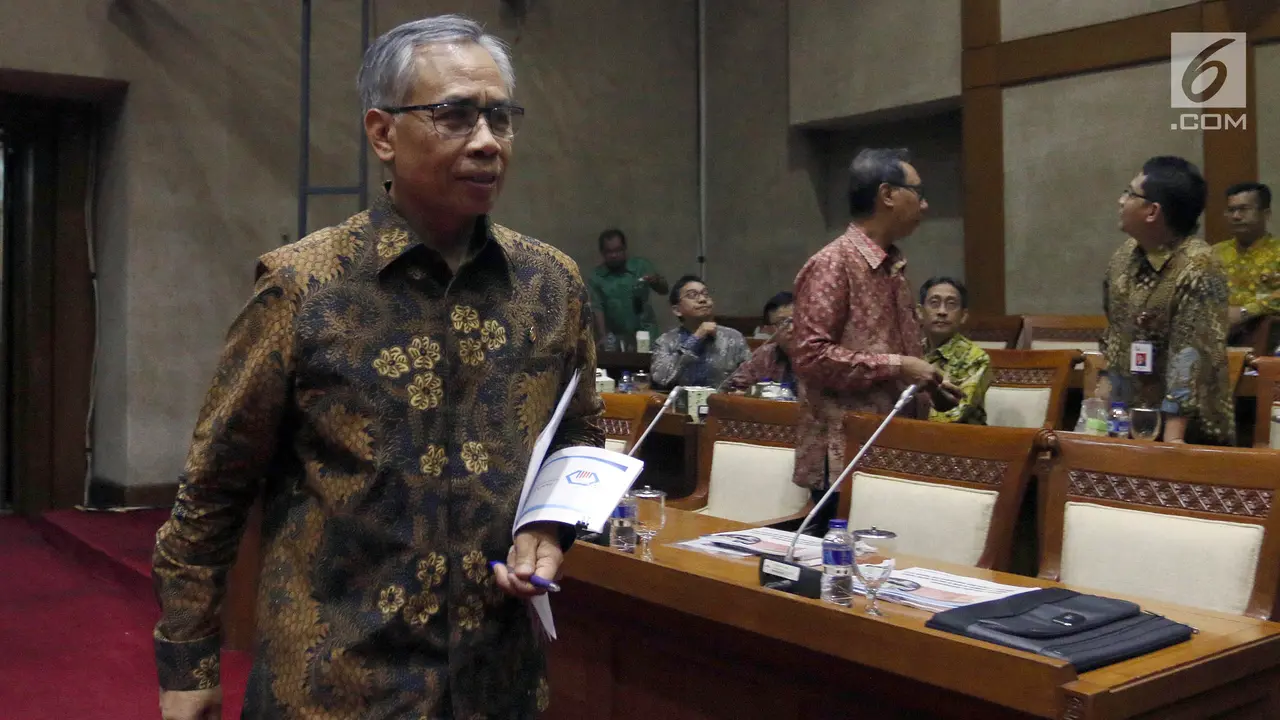 DPR - OJK Rapat Bareng Bahas Anggaran 2019