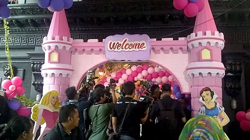 Rumah Dhani Disulap Ala Princess