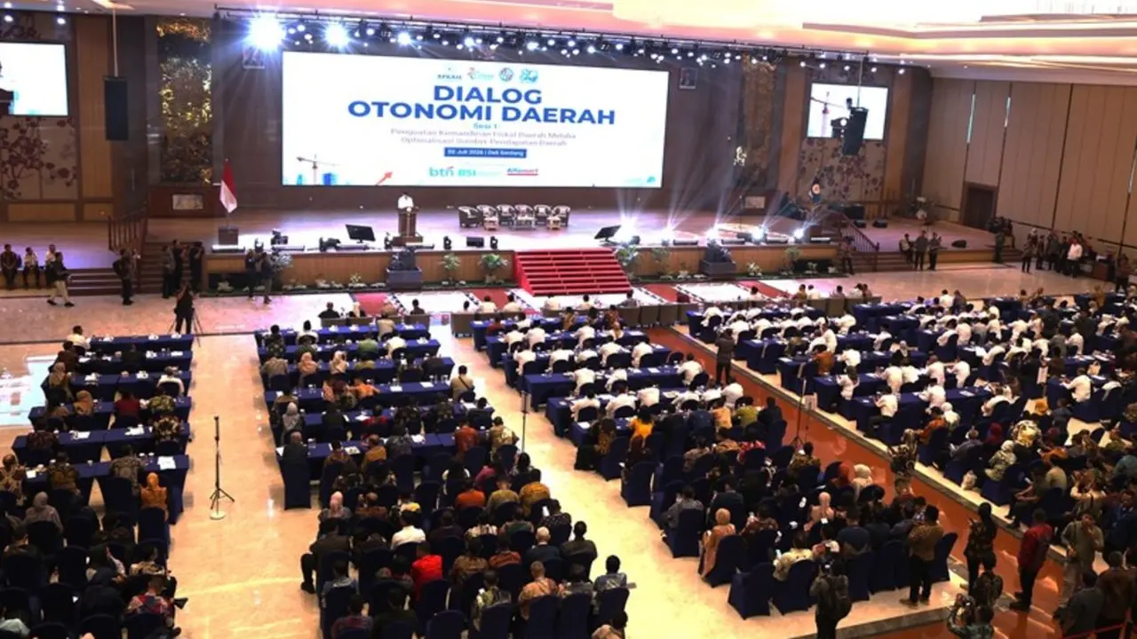 Forum Dialog Otonomi Daerah yang diselenggarakan Asosiasi Pemerintah Kabupaten Seluruh Indonesia (Apkasi) di Kabupaten Deli Serdang, Sumatera Utara (Istimewa)
