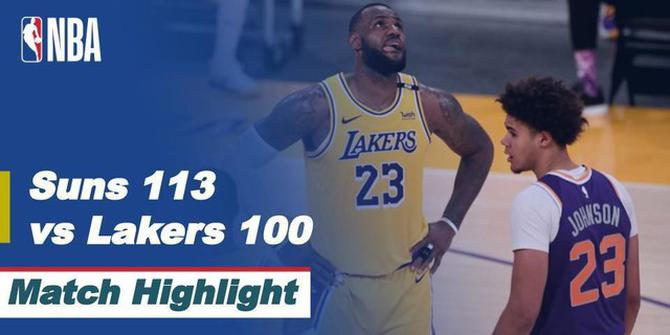 VIDEO: Highlights NBA, Phoenix Suns Singkirkan LA Lakers di Playoffs NBA