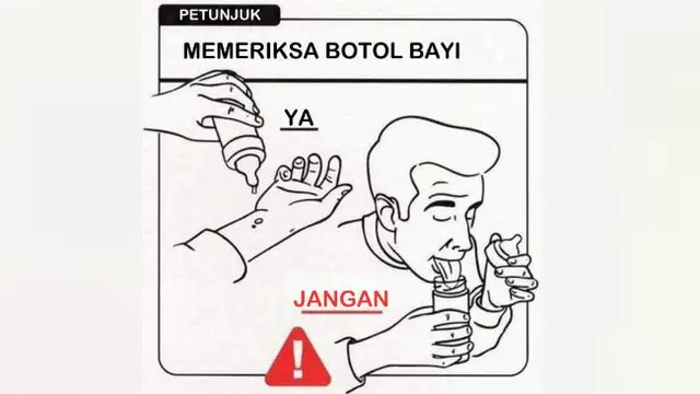 Untuk para orangtua sebaiknya mengikuti cara yang benar saja, ya. Cara yang salah jangan diikuti.