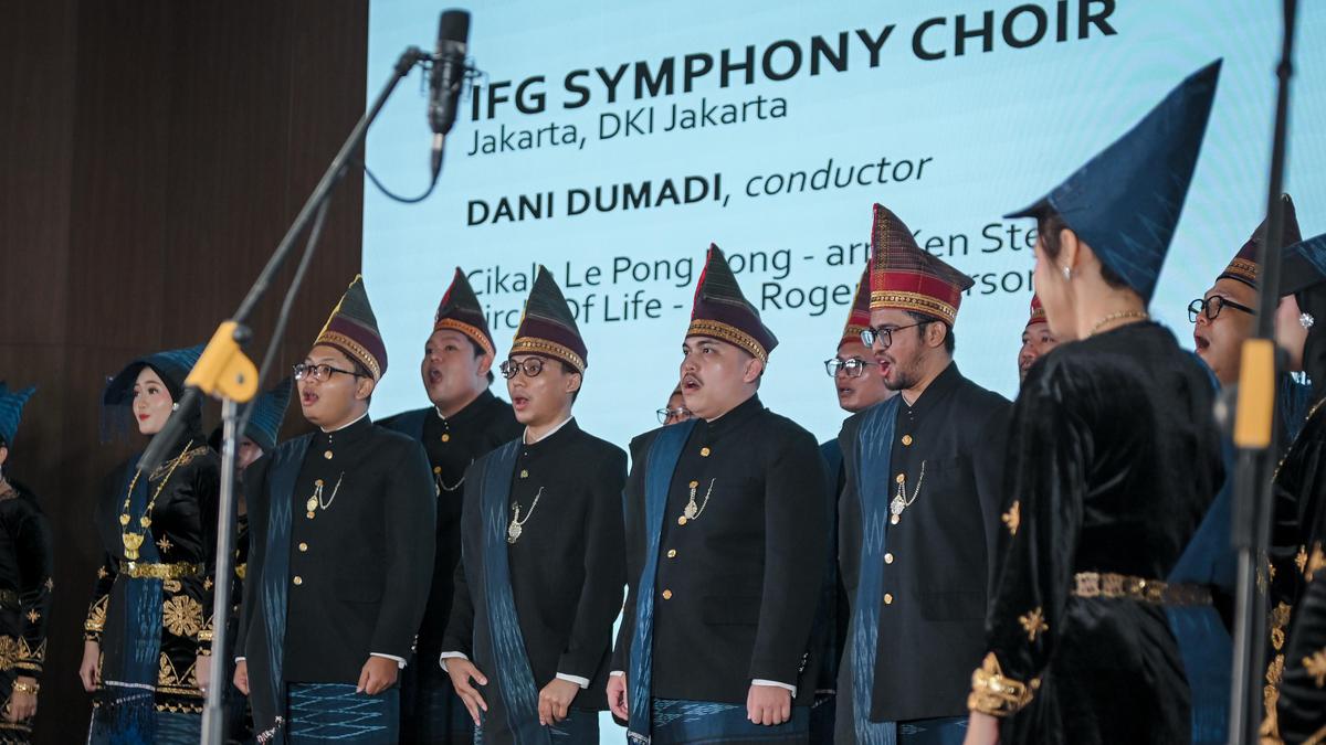 IFG Symphony Choir Raih Medali Emas Nusantara International Choir Folk Festival 2025 Lewat 2 Lagu ini