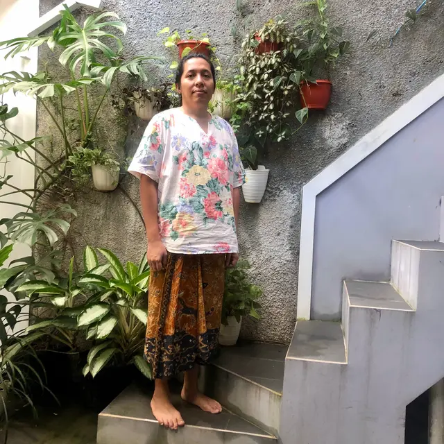 baju lebaran dari bahan bekas