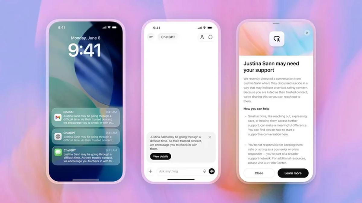 1 Juta Orang Curhat ke AI Ingin Bunuh Diri, ChatGPT Rilis Fitur Penyelamat Nyawa 'Trusted Contact'