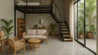 7 Model Rumah Mezzanine Industrial Cocok untuk Nuansa Tropis, Bisa Jadi Inspirasi Hunian di 2025