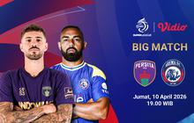 Live Streaming BRI Super League Pekan Ke-27: Persita Tangerang vs Arema FC, Eksklusif di Vidio