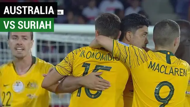 Berita video highlights Piala Asia 2019 antara Australia melawan Suriah yang berakhir dengan skor 3-2, Al-Ain, Uni Emirat Arab, Selasa (15/1/2019).