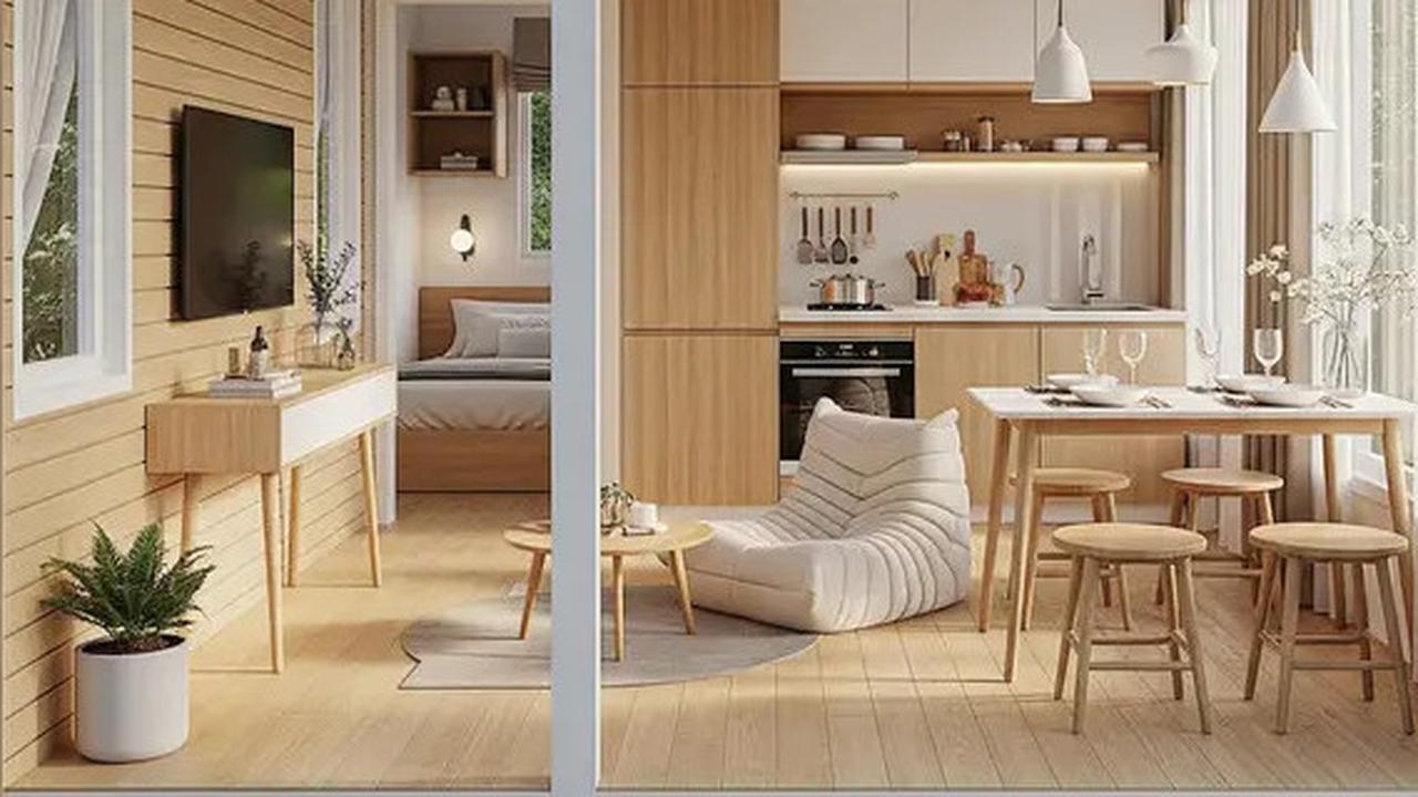 7 Ide Desain Rumah Kecil 4x6 dengan 2 Kamar, Praktis dan Efisien Serta Ramah di Kantong