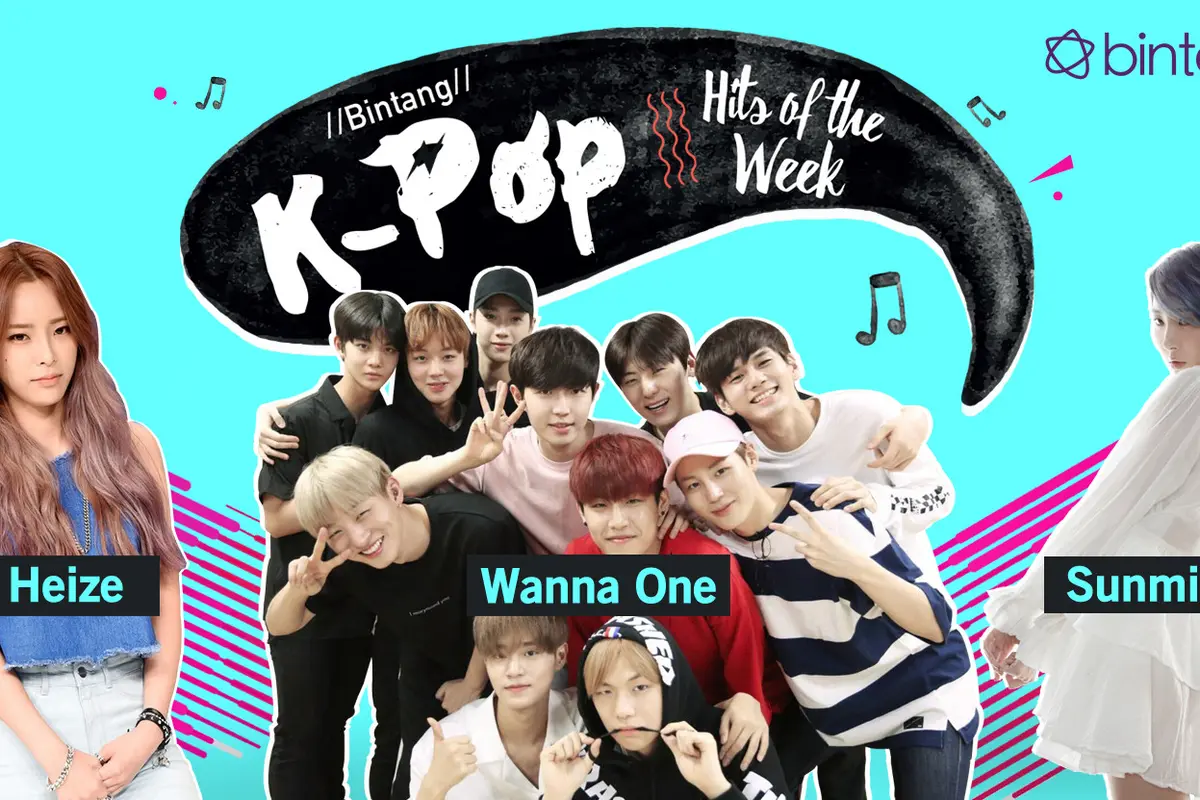 [Bintang] Bintang K-Pop Hits of the Week: Sunmi, Wanna One, Heize 
