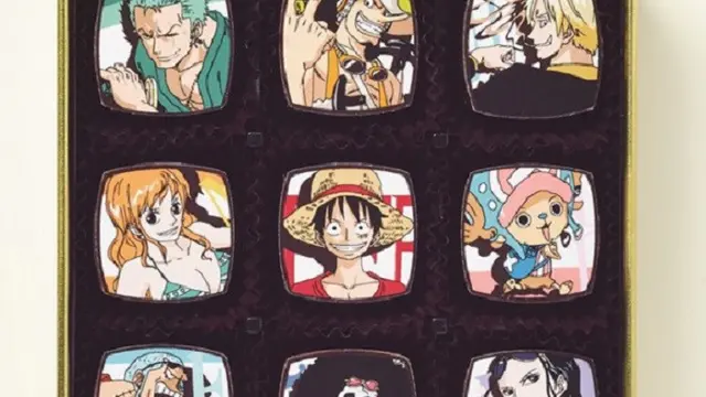 Anime One Piece dalam cokelat valentine