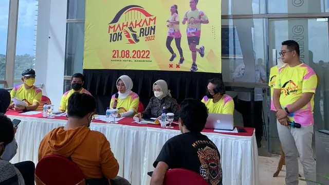 Ada Semangat Kemerdekaan di Mahakam 10K 2022 di Ibu Kota Nusantara