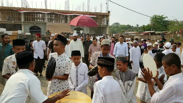 Jusuf Kalla bersilaturahmi ke Ponpes Nuu Waar Al Fatih Kaffah Nusantara (AFKN) di Bekasi