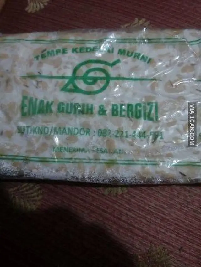 6 Merek Tempe Ini Unik Banget, Bikin Geleng Kepala