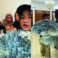 Fuji An beberapa waktu lalu sempat menjadi perbincangan terkait perlakuannya terhadap karyawannya. Kali ini, Fuji membagikan momen memberikan kejutan ulang tahun salah satu asistennya. [Instagram/fujiasnaawi]