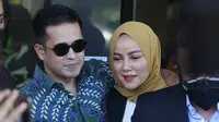 Olla Ramlan dan Aufar Hutapea jalani sidang (Sumber:  Kapanlagi.com/Muhammad Akrom Sukarya)