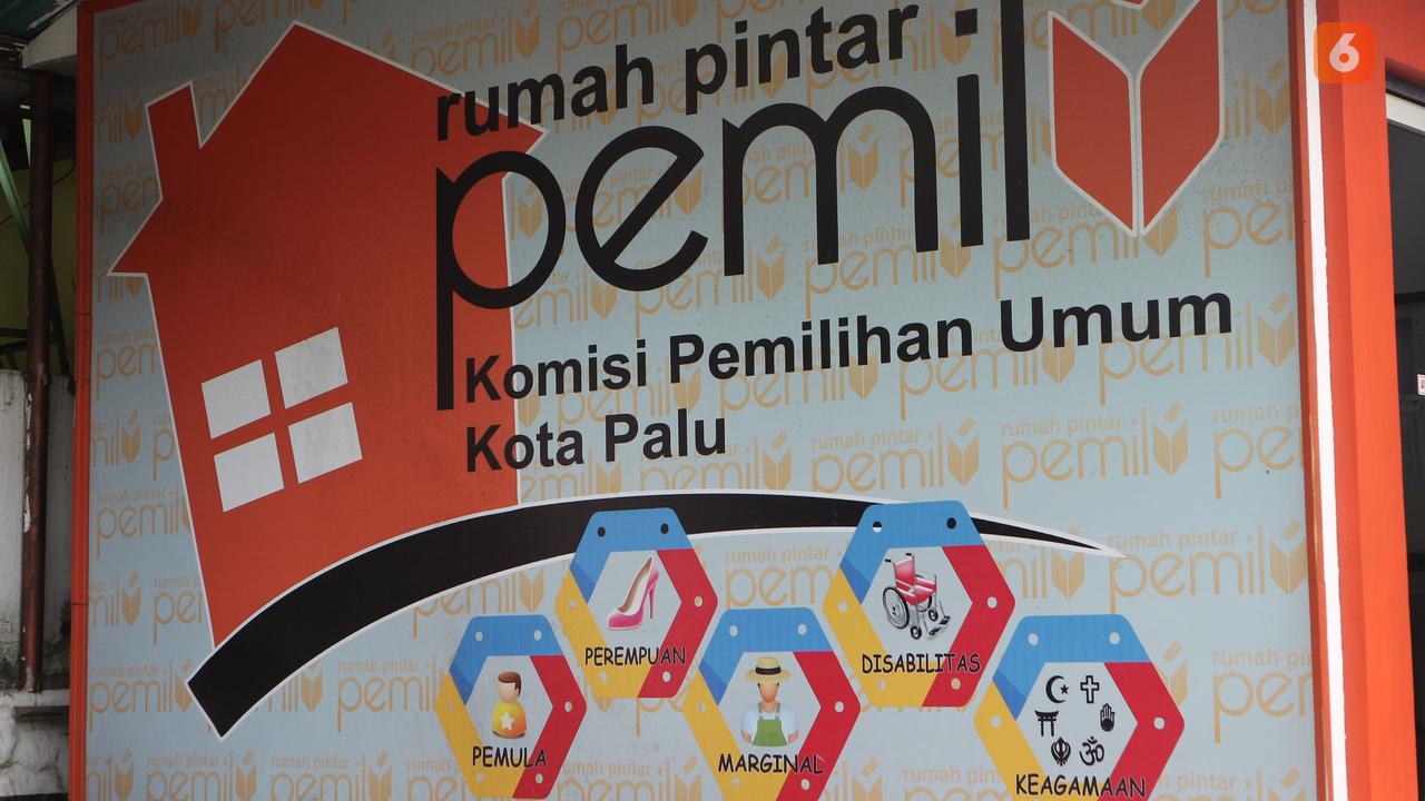 rumah pintar pemillu di kantor KPU Palu