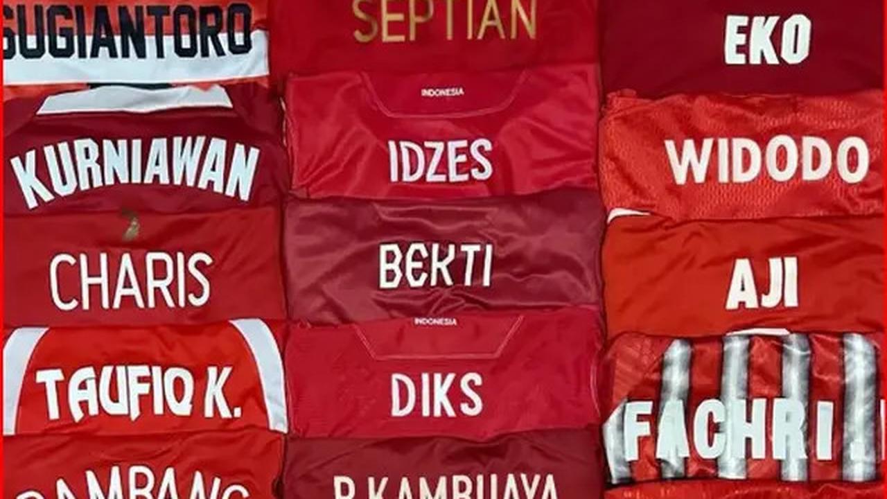 Keren, Orang ini Punya Koleksi Jersey Timnas Indonesia dari 1938 hingga 2024